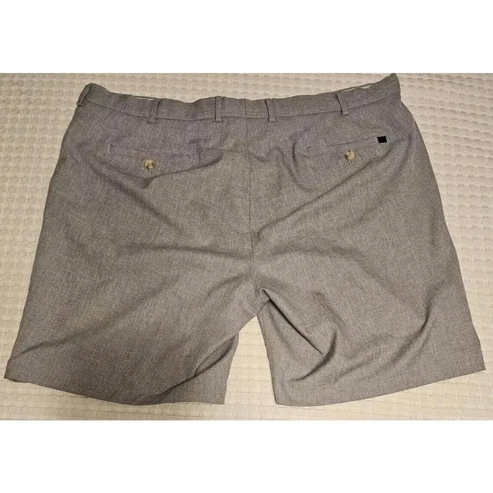 Mens 42 Peter Millar light Grey golf casual‎ shorts Excellent Condition